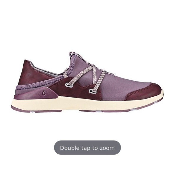 Olukai Miki Li Convertible Sneaker in Plum size 7 - Picture 3 of 16